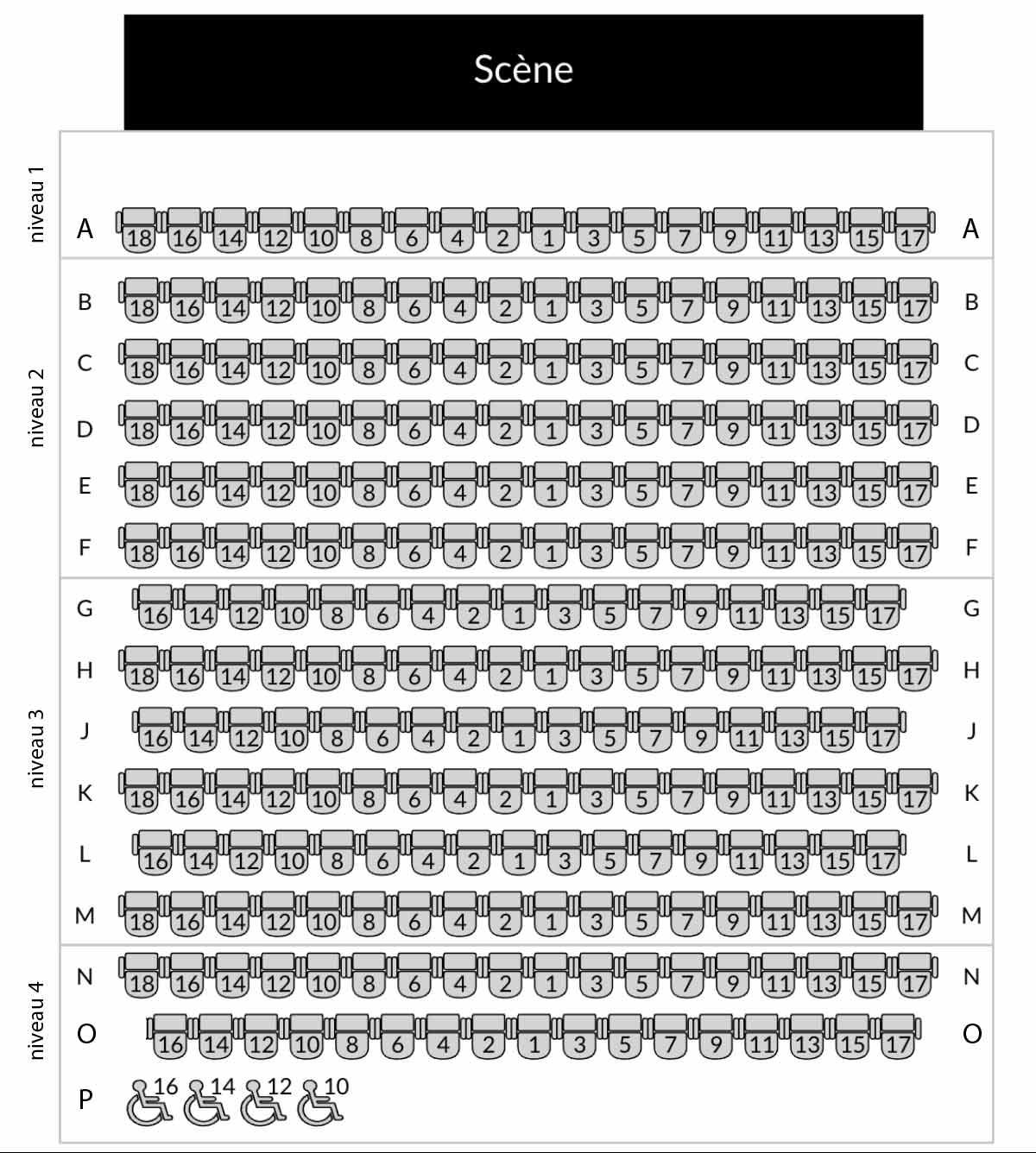 Promotion 30 ans et moins de la billetterie du théâtre de l'Ancien Presbytère
